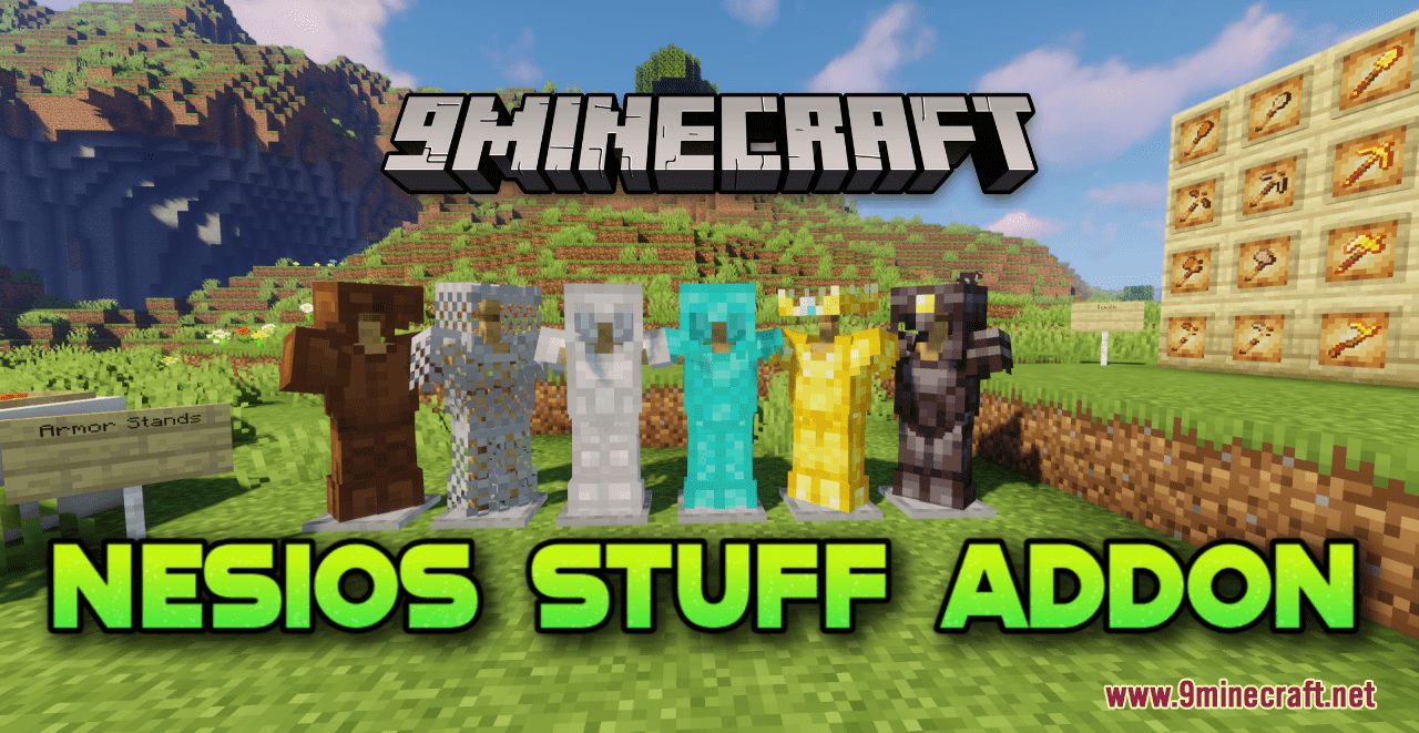 Nesios Stuff Addon Resource Pack (1.20.6, 1.20.1) - Texture Pack 1