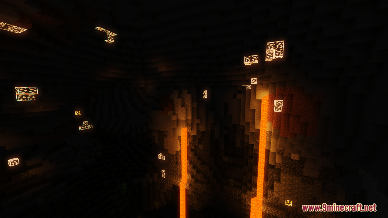 New Glowing Ores Resource Pack (1.20.4, 1.19.2) - Texture Pack 6