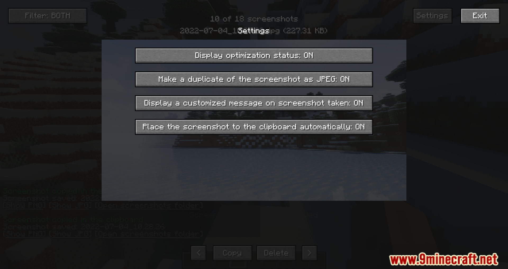 Nicephore Mod (1.19.3, 1.18.2) - Better Screenshots Folder 7