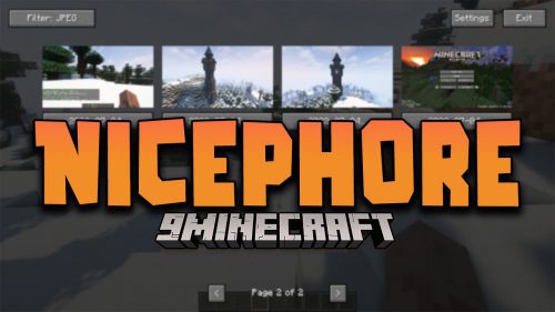 Nicephore Mod (1.19.3, 1.18.2) – Better Screenshots Folder Thumbnail