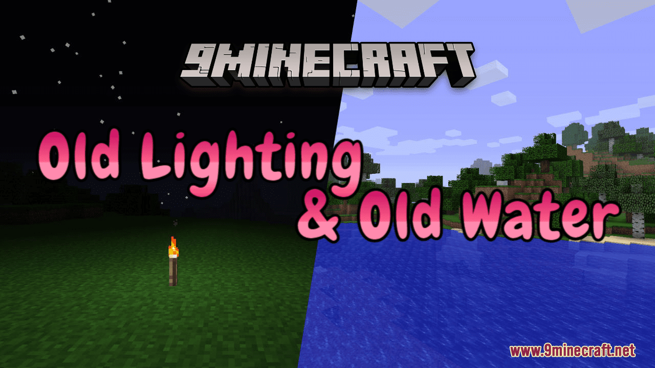 Old Lighting & Old Water Resource Pack (1.20.6, 1.20.1) - Texture Pack 1