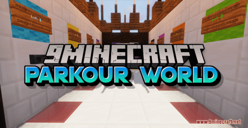 Parkour World Map (1.21.1, 1.20.1) – Parkour, Kill the Boss and More… Thumbnail