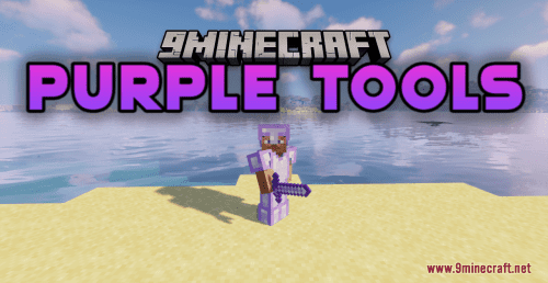 Purple Tools Resource Pack (1.20.6, 1.20.1) – Texture Pack Thumbnail