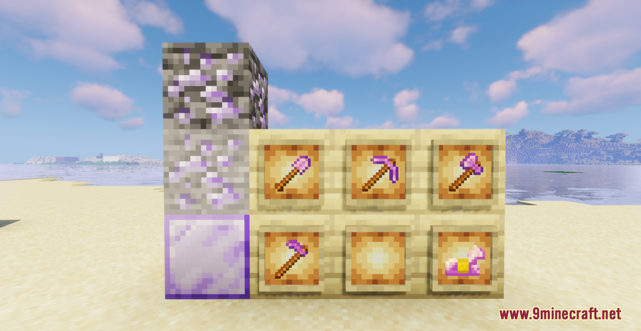 Purple Tools Resource Pack (1.20.6, 1.20.1) - Texture Pack 4