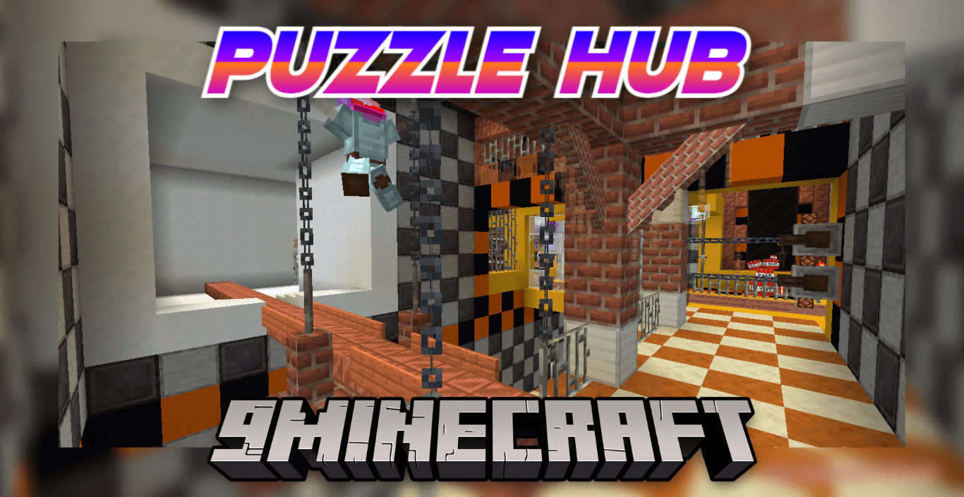 Puzzle Hub Map (1.21.1, 1.20.1) - Put Your Logic Skills To The Test 1