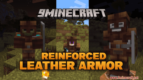 Reinforced Leather Armor Resource Pack (1.20.6, 1.20.1) – Texture Pack Thumbnail