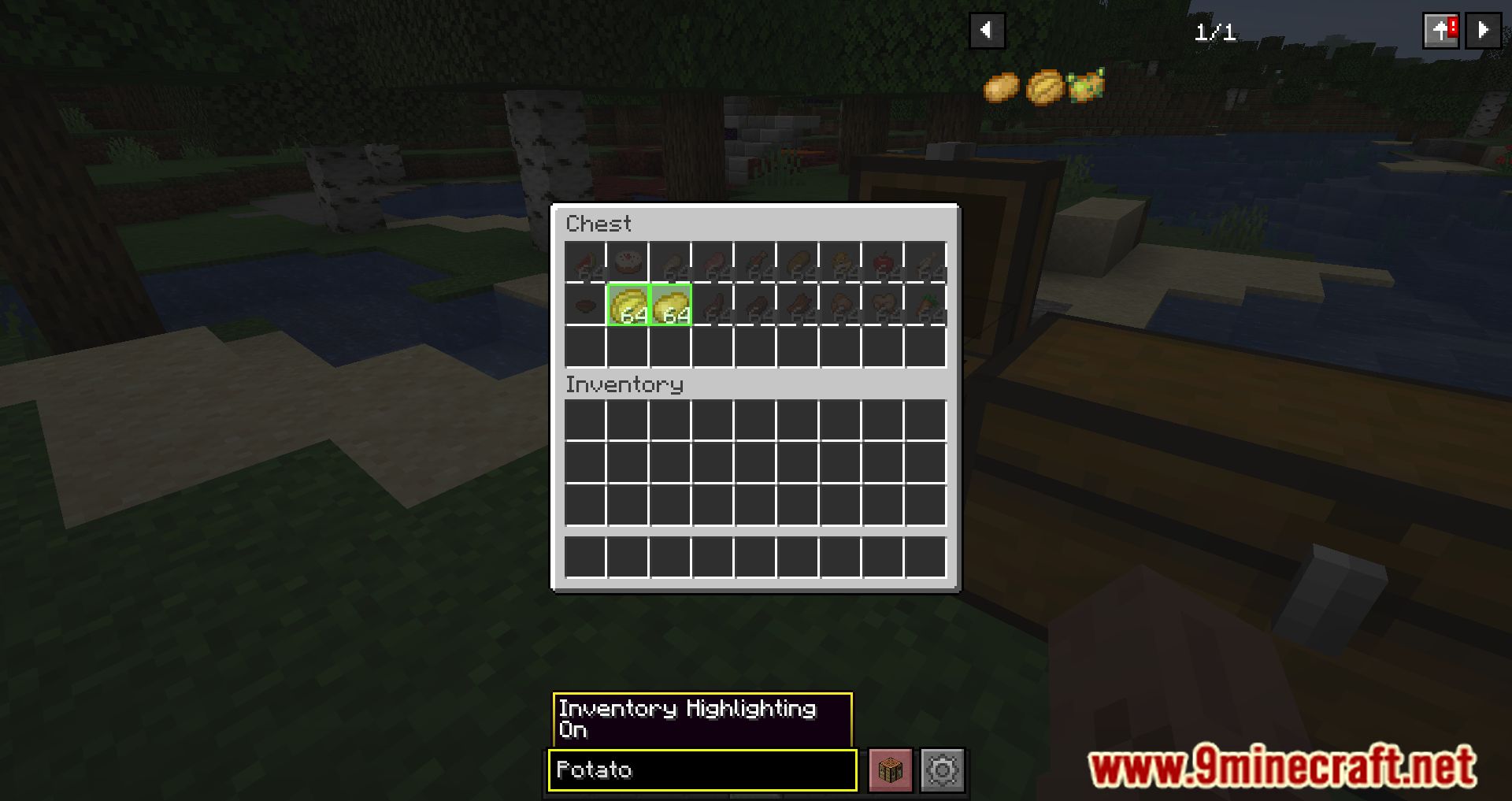 Roughly Searchable Mod (1.20.4, 1.19.4) - Searching Items within Inventory 6