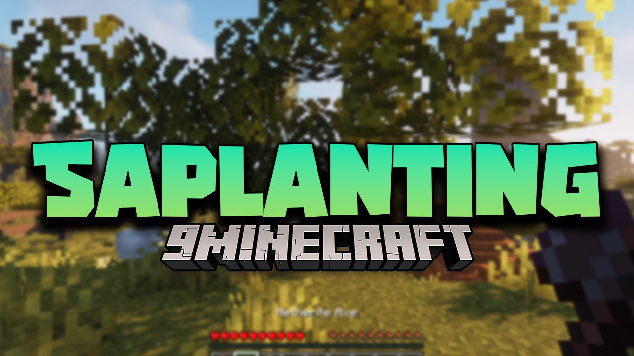 Saplanting Mod (1.20.4, 1.19.4) - Automatically Plant Saps That Were Dropped 1