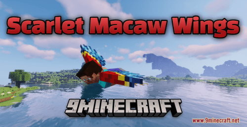 Scarlet Macaw Wings Resource Pack (1.20.6, 1.20.1) – Texture Pack Thumbnail