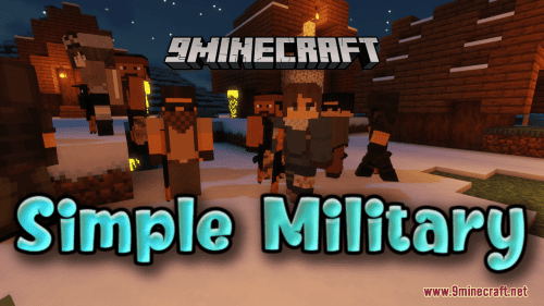 Simple Military Resource Pack (1.20.6, 1.20.1) – Texture Pack Thumbnail