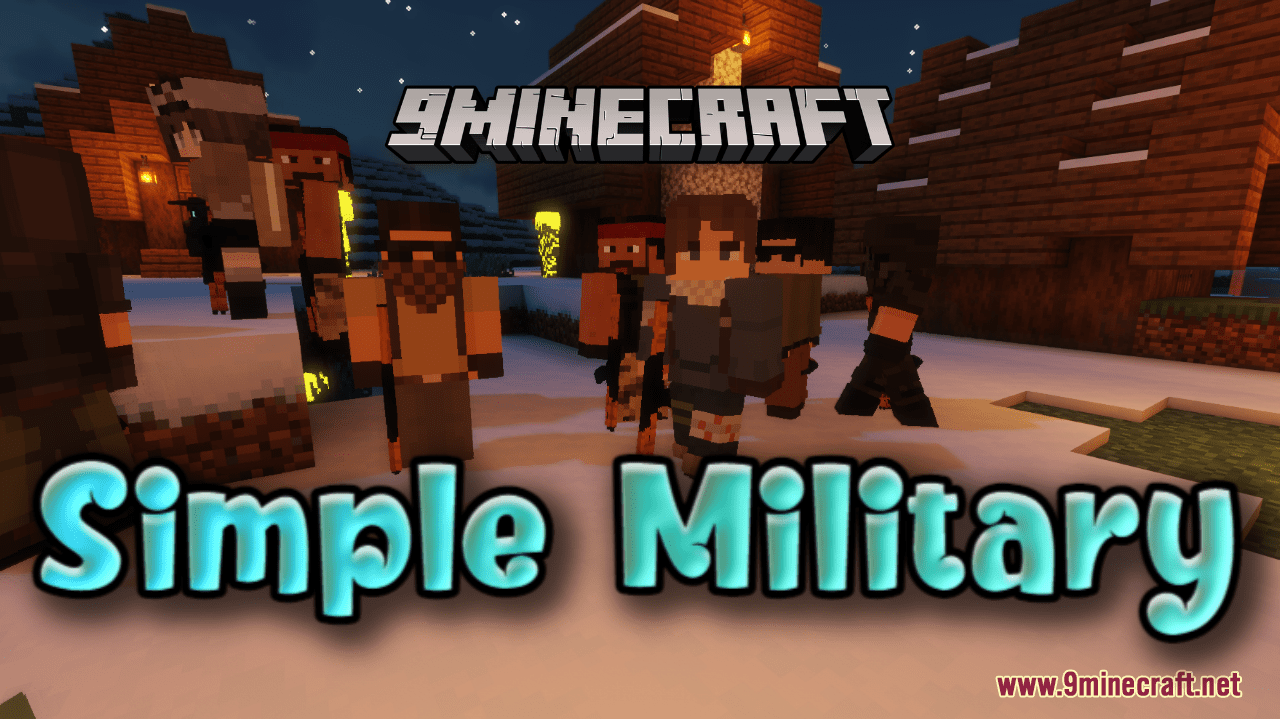 Simple Military Resource Pack (1.20.6, 1.20.1) - Texture Pack 1