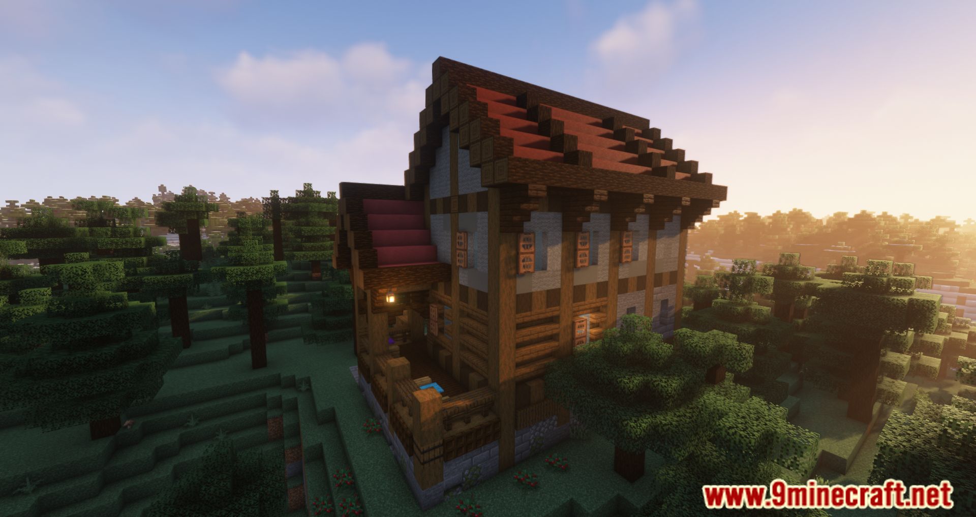 Simply Houses Mod (1.20.1, 1.19.4) - Early Game Structures 3