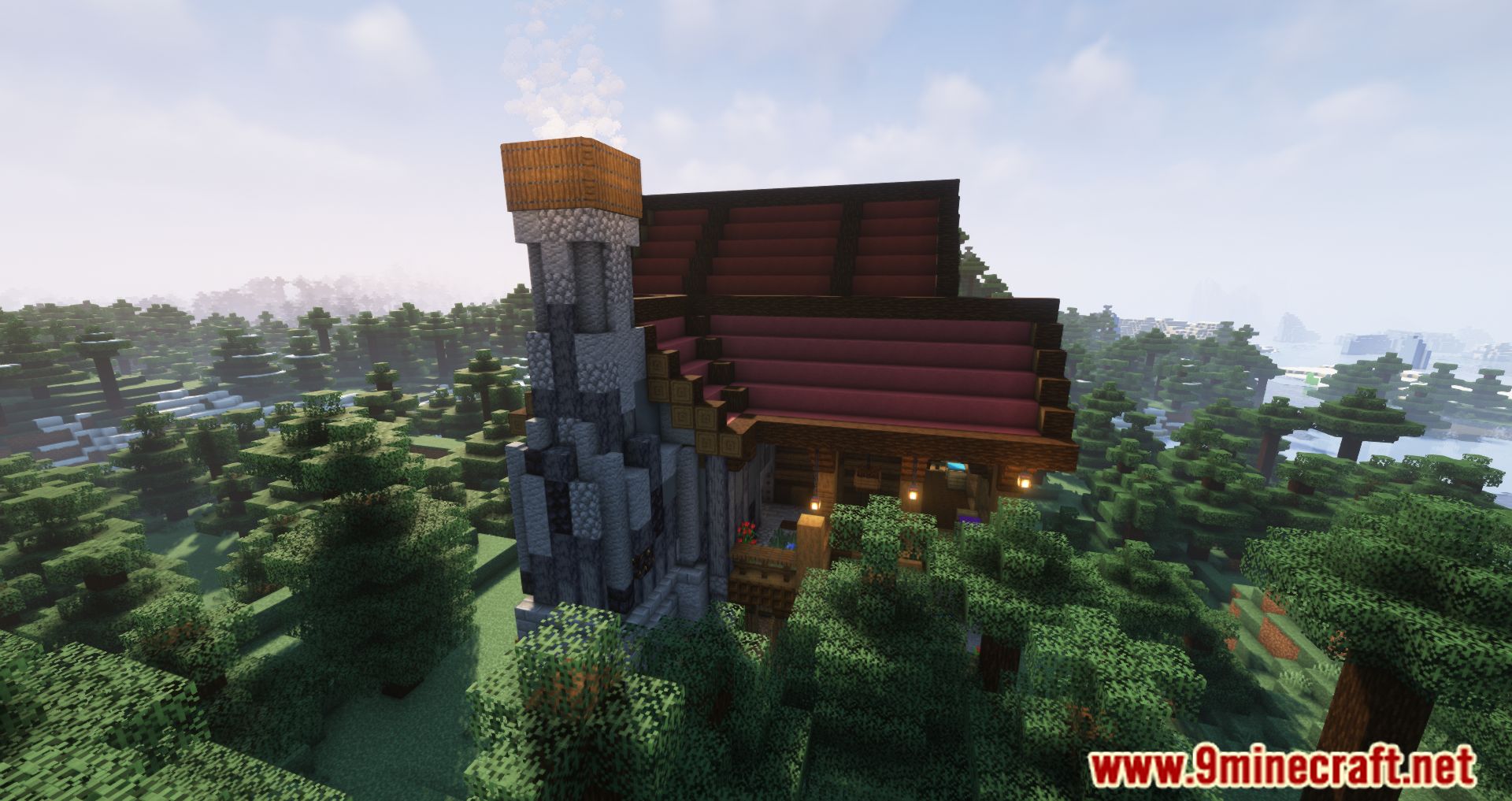 Simply Houses Mod (1.20.1, 1.19.4) - Early Game Structures 8