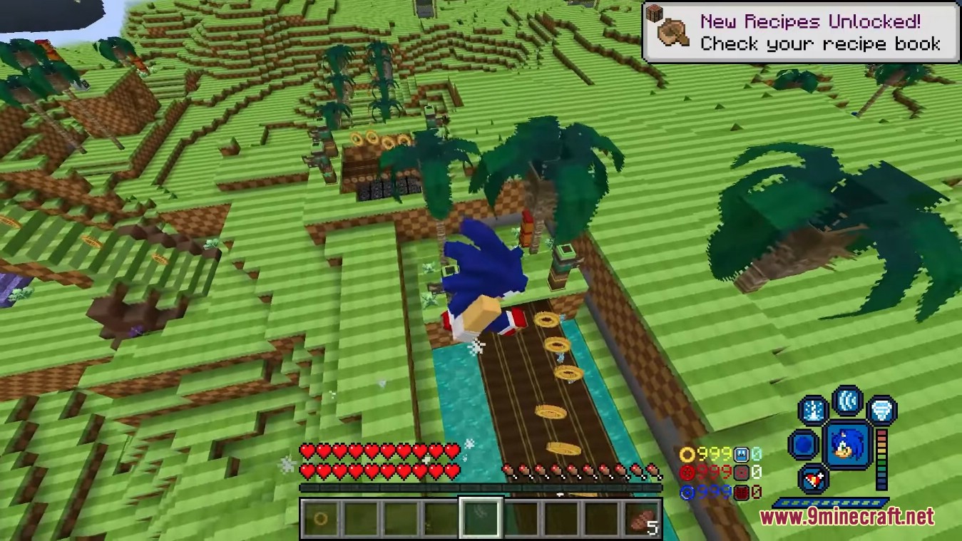 Sonic RX Mod (1.18.2) - Become Sonic in Minecraft 13