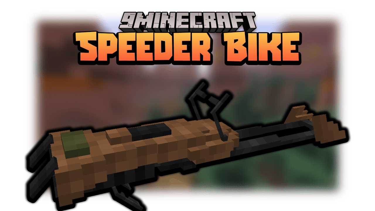 Speeder Bikes Data Pack (1.19.3, 1.19.2) - Vehicle from Star Wars 1