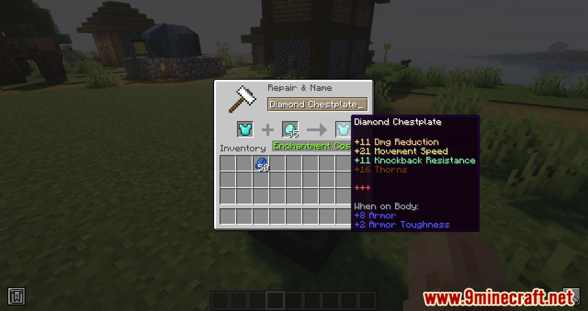 Spoorn Armor Attributes Mod (1.20.1, 1.19.3) - Random Enchantments 4