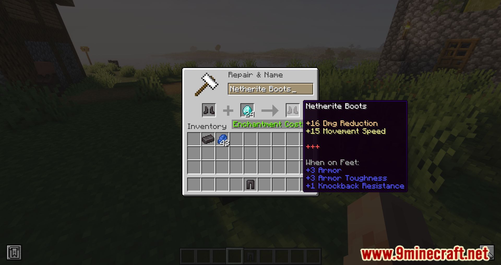 Spoorn Armor Attributes Mod (1.20.1, 1.19.3) - Random Enchantments 6