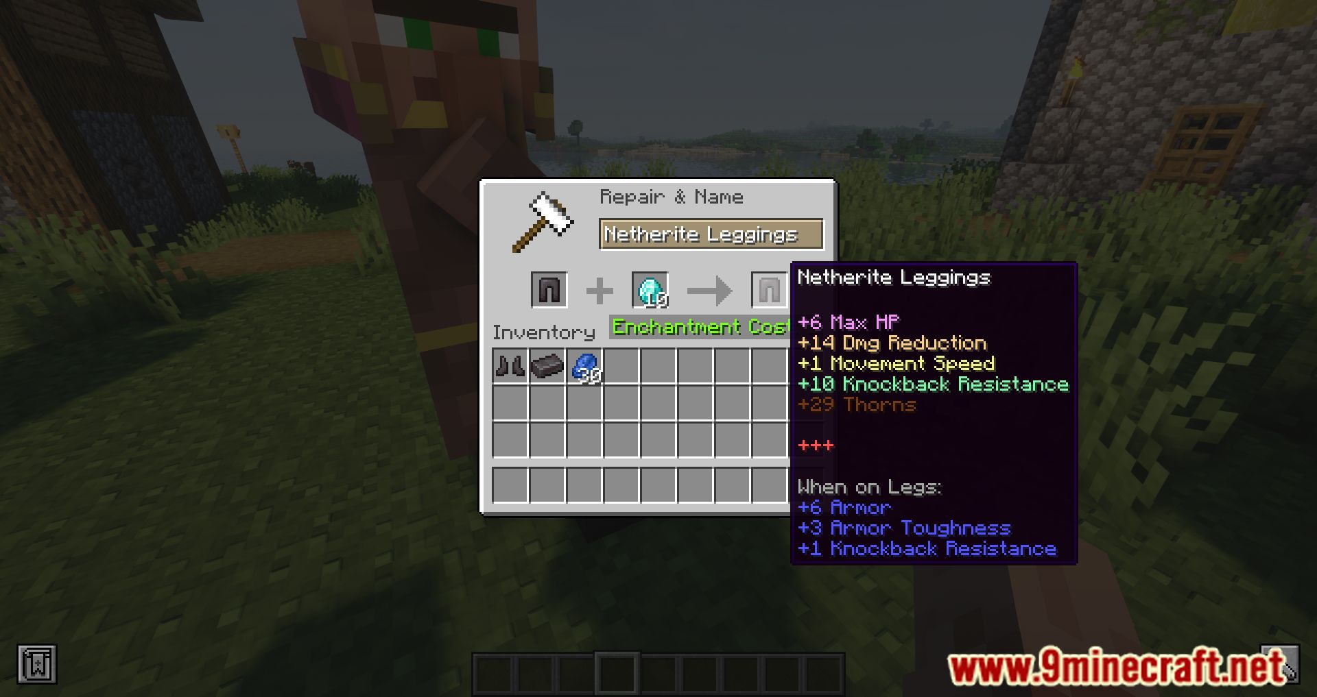 Spoorn Armor Attributes Mod (1.20.1, 1.19.3) - Random Enchantments 7