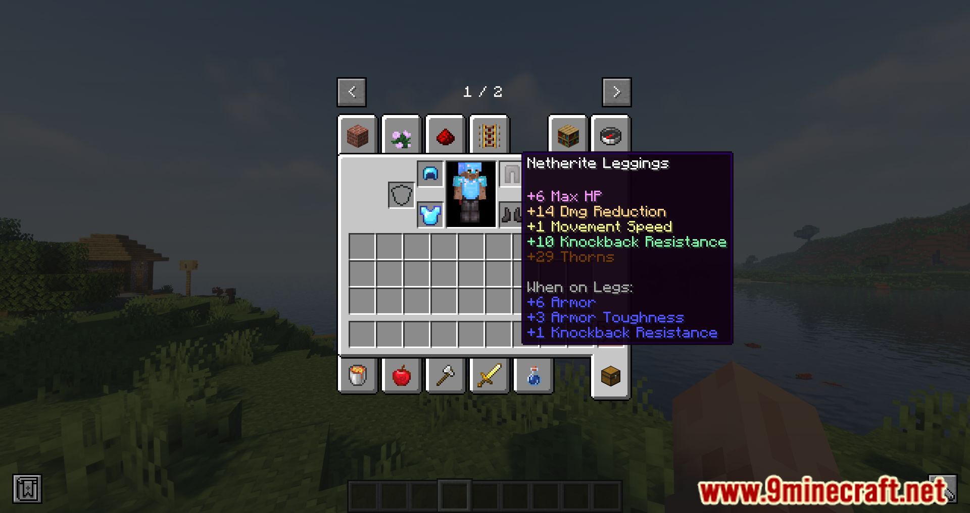 Spoorn Armor Attributes Mod (1.20.1, 1.19.3) - Random Enchantments 9