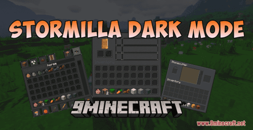 Stormilla Dark Mode Resource Pack (1.20.6, 1.20.1) – Texture Pack Thumbnail