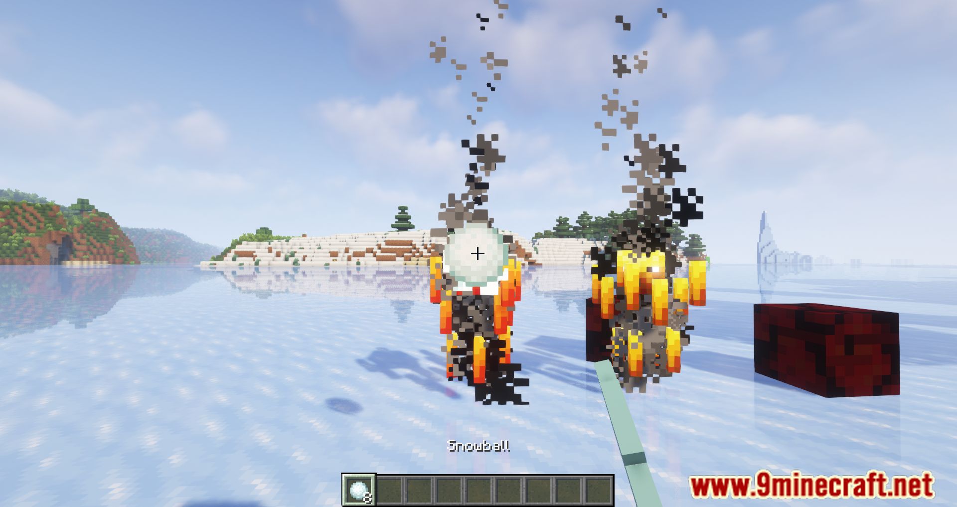 Stronger Snowballs Mod (1.20.4, 1.19.4) - Powerful Ranged Attack 2