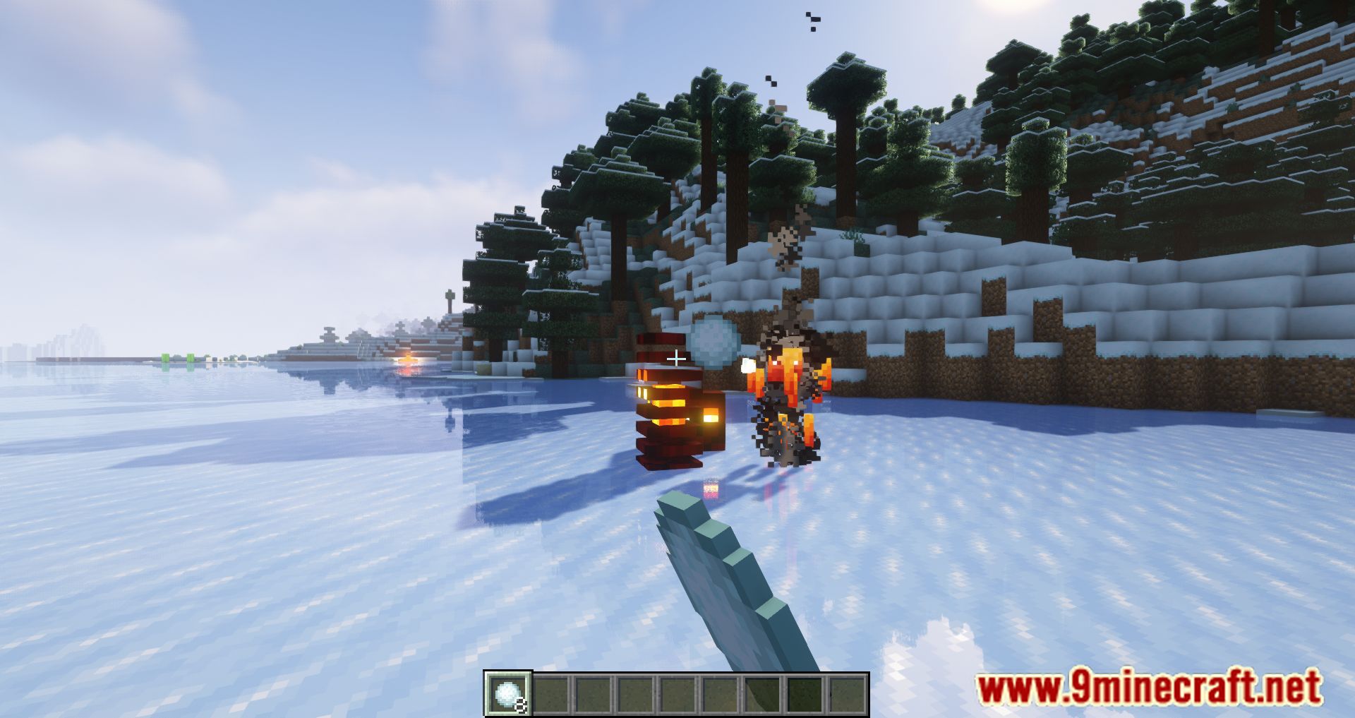 Stronger Snowballs Mod (1.20.4, 1.19.4) - Powerful Ranged Attack 4