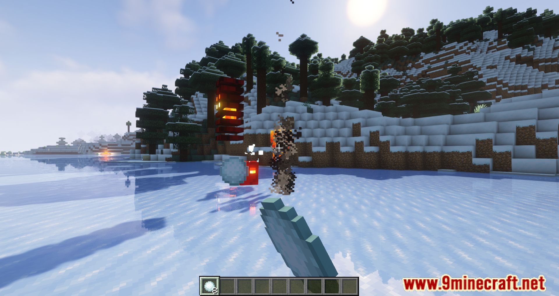 Stronger Snowballs Mod (1.20.4, 1.19.4) - Powerful Ranged Attack 5