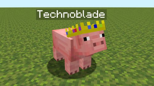 Technopig Mod (1.21.1, 1.20.1) – Technoblade Pig Thumbnail