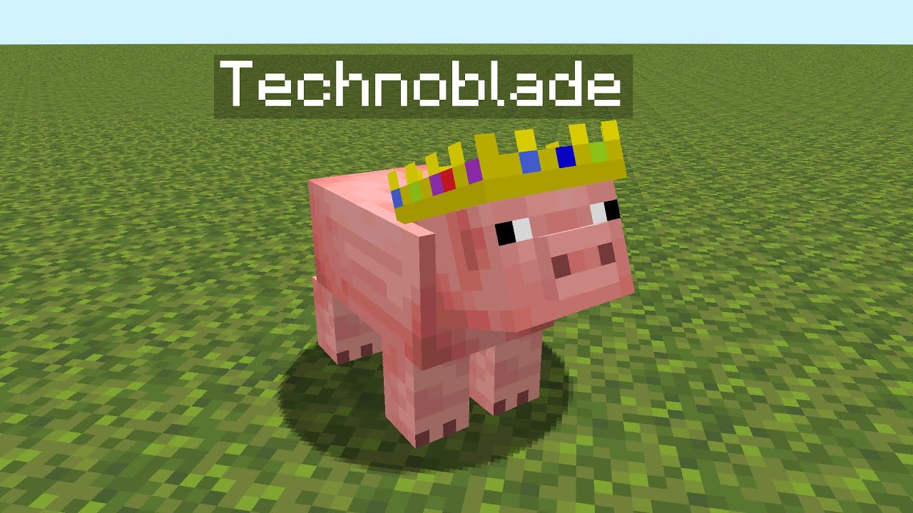 Technopig Mod (1.21.1, 1.20.1) - Technoblade Pig 1