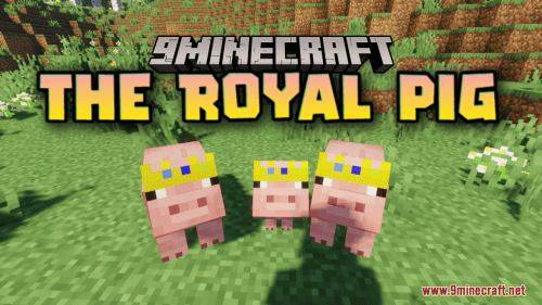 The Royal Pig Resource Pack (1.20.6, 1.20.1) – Texture Pack Thumbnail