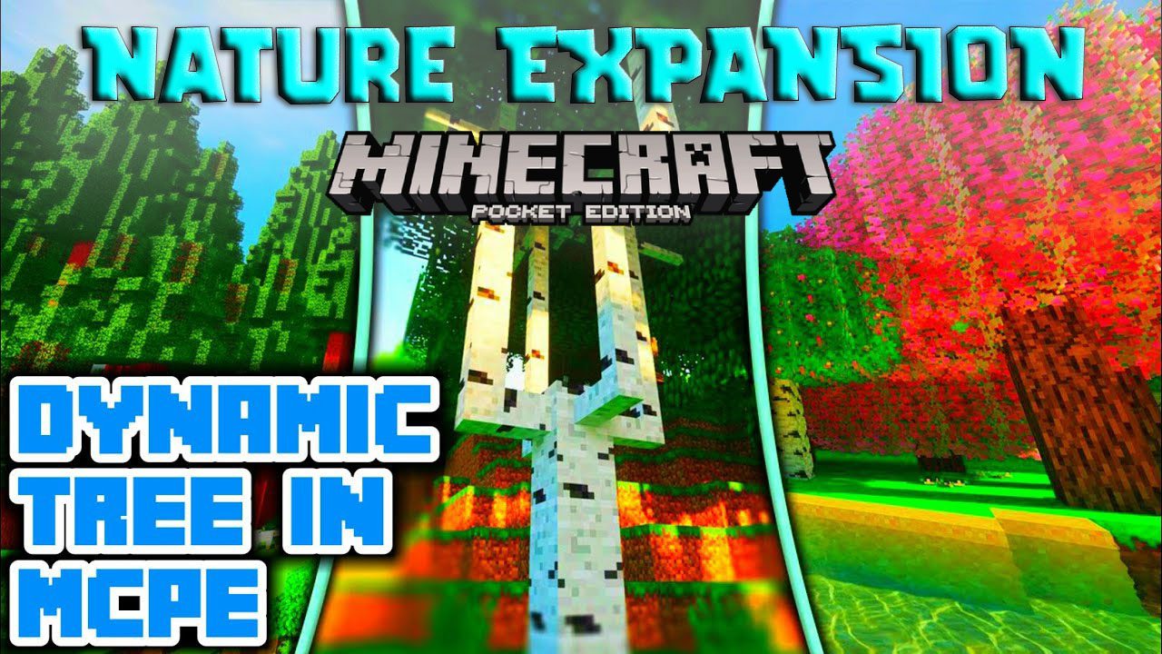 Nature Expansion Addon (1.19, 1.18) - MCPE/Bedrock Mod 1