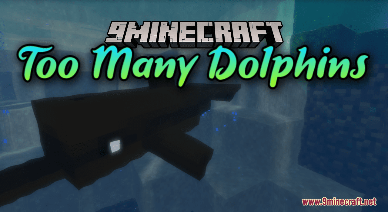 Too Many Dolphins Resource Pack (1.20.6, 1.20.1) - Texture Pack 1