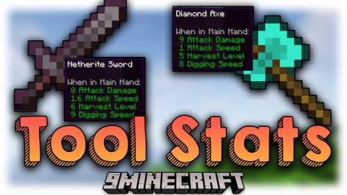 Tool Stats Mod (1.20.4, 1.19.4) – Learning More About A Tool Thumbnail