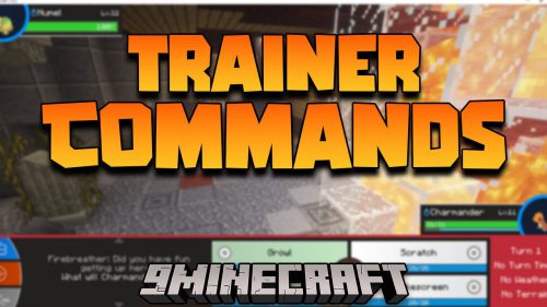 Trainer Commands Mod (1.16.5, 1.12.2) – Commands that allow players to interact with Trainers Thumbnail