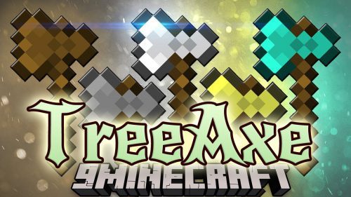 TreeAxe Mod (1.19.3, 1.18.2) – Bring Down The Entire Tree Thumbnail