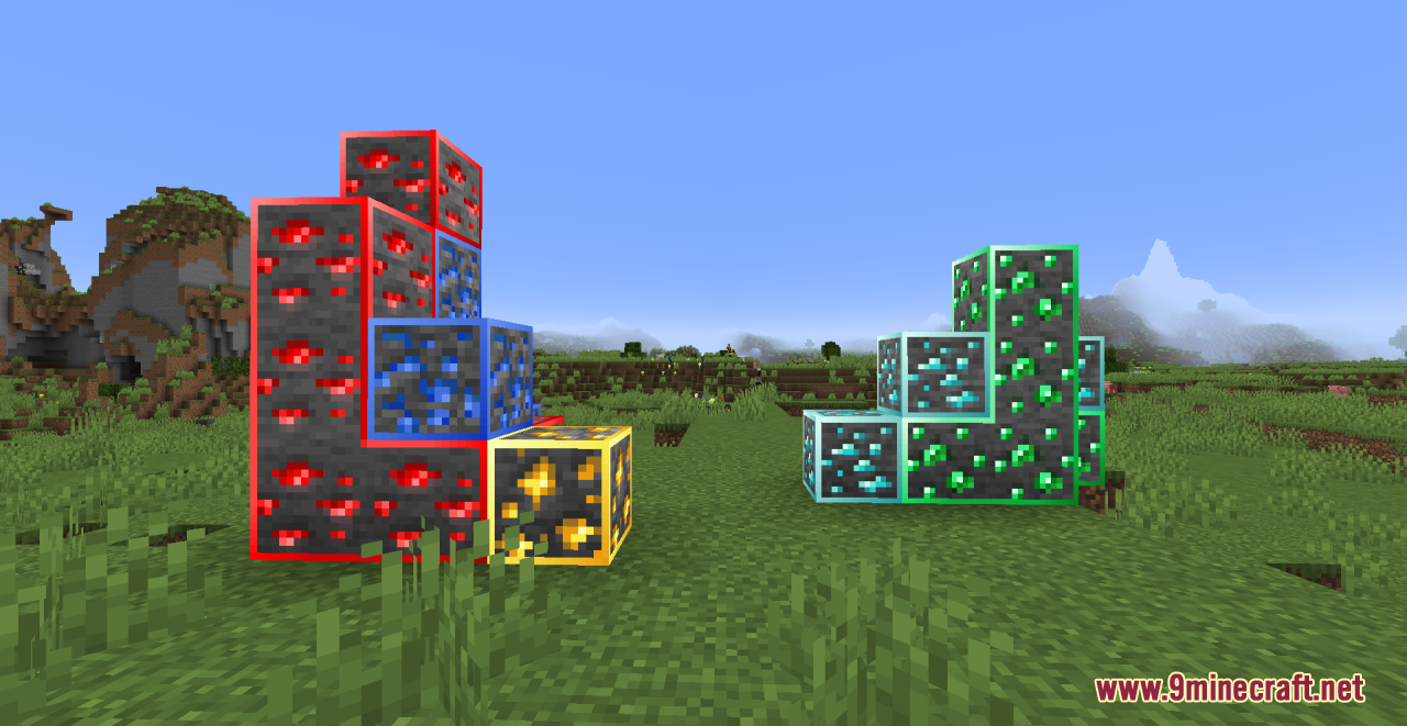 Visible Ores Resource Pack (1.20.4, 1.19.2) - Texture Pack 7