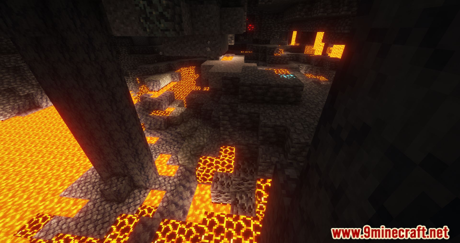 Volcanic Caverns Mod (1.20.1, 1.19.4) - Dangerous Biomes 5