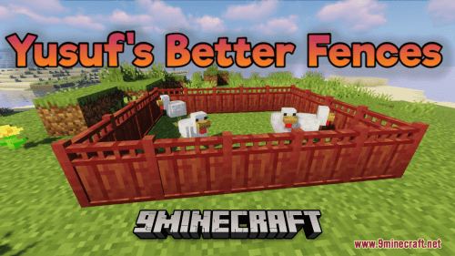 Yusuf’s Better Fences Resource Pack (1.20.6, 1.20.1) – Texture Pack Thumbnail