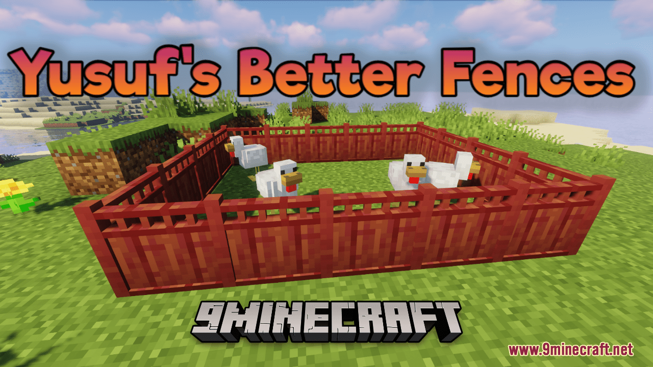 Yusuf's Better Fences Resource Pack (1.20.6, 1.20.1) - Texture Pack 1