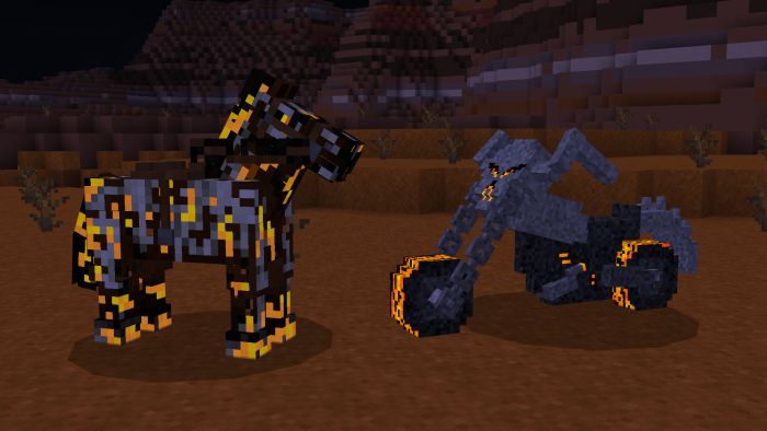 Ghost Rider's Hell Cycle Addon (1.19) for Minecraft PE/Bedrock 2