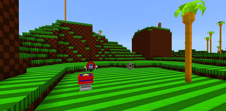 Sonic Land Addon (1.20, 1.19) - Minecraft PE/Bedrock Mod 2