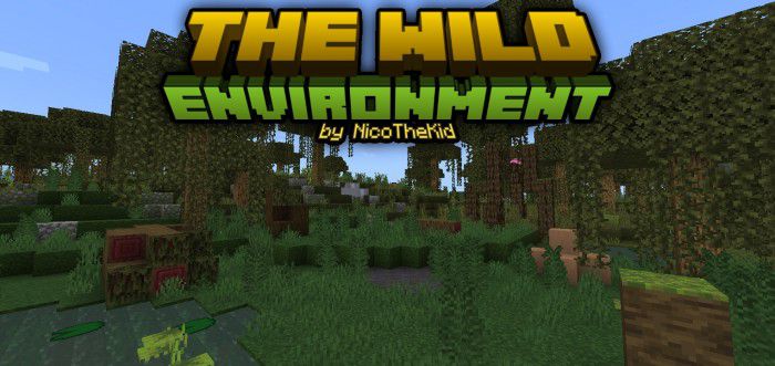 The Wild Environment Addon (1.20, 1.19) - MCPE/Bedrock Mod 1