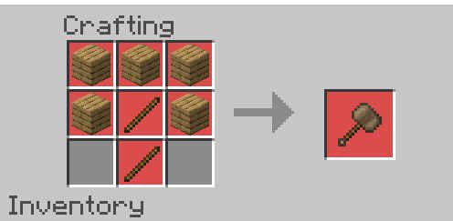 Vanilla Hammers Addon (1.20, 1.19) - MCPE/Bedrock Mod 3