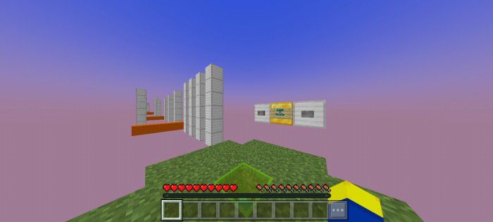 WallPractice Map (1.19, 1.18) - MCPE/Bedrock Practicing Parkour 3