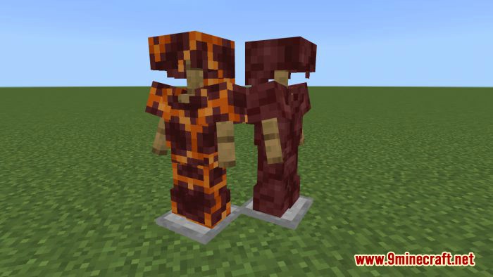 Block Armor Addon (1.20, 1.19) - MCPE/Bedrock Mod 11