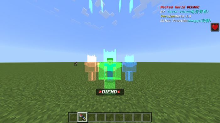 Masked Rider Decade Addon (1.19) - MCPE/Bedrock Mod 11