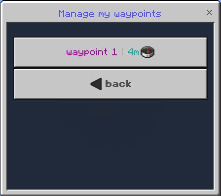 Multiplayer Waypoint System Addon (1.20, 1.19) - Minecraft PE/Bedrock Mod 11