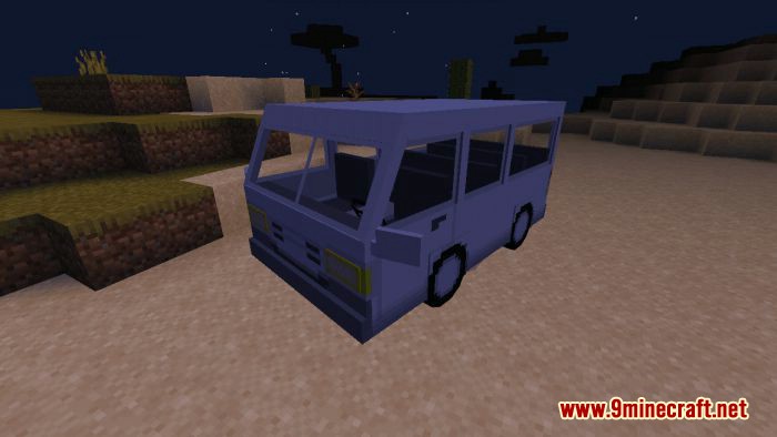 Simple Vehicles Addon (1.20, 1.19) - MCPE/Bedrock Mod 11