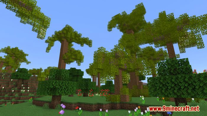 Forested Trees Addon (1.20, 1.19) - Minecraft PE/Bedrock Mod 12