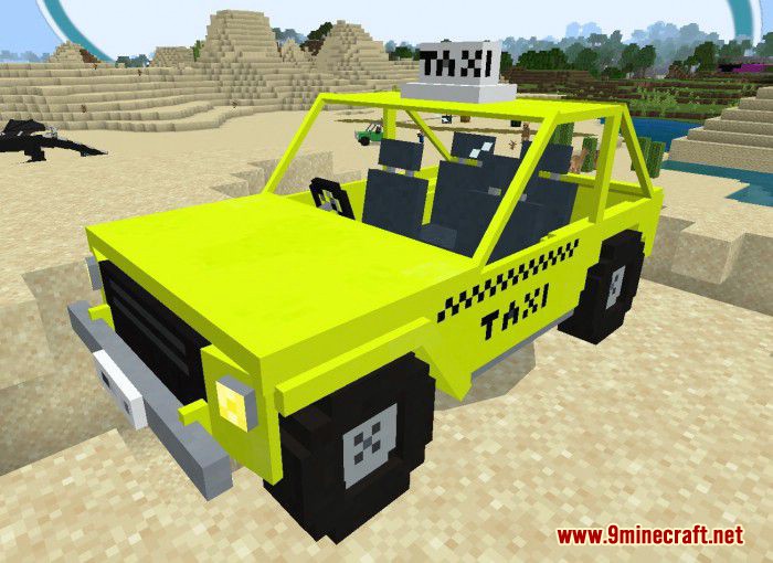 More Vehicles Addon (1.19, 1.18) - MCPE/Bedrock Mod 12